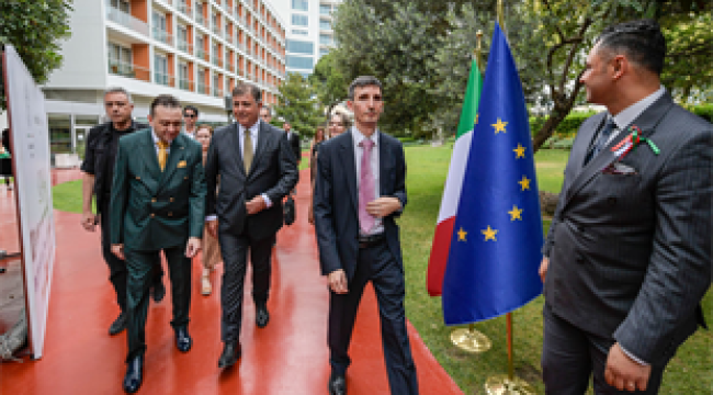 Başkan Tugay İtalya'nın Cumhuriyet Bayramı kutlamalarına katıldı