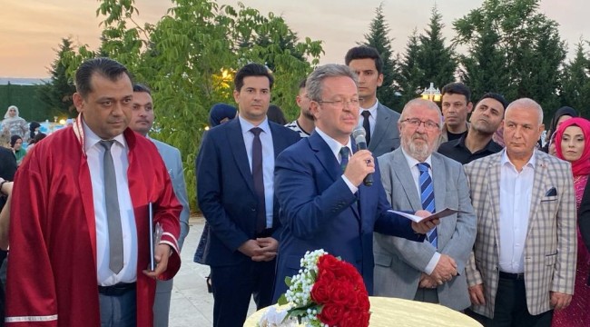 ŞEHİT ENES BUDAK'IN İKİZ KARDEŞİ DÜNYA EVİNE GİRDİ