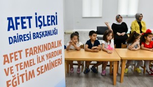 ANKARA BÜYÜKŞEHİR BELEDİYESİNDEN OKUL ÖNCESİ ÇOCUKLARA AFET FARKINDALIK EĞİTİMİ