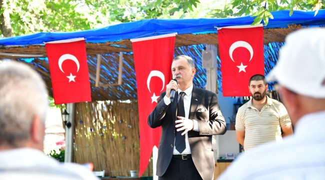 BAŞKAN BALABAN 75. YIL'DA HALKLA BULUŞTU