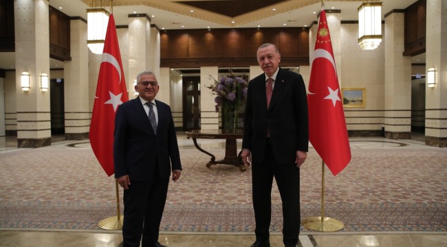 BAŞKAN BÜYÜKKILIÇ, CUMHURBAŞKANI ERDOĞAN'IN TOPLANTISI İÇİN ANKARA'DA
