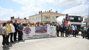 Başkan Levent Koç sözünü tuttu: Kadınlar Lokali'nin Temeli Atıldı!