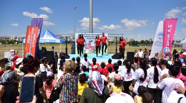 BÜYÜKŞEHİR SPOR A.Ş.'DEN 'KORUYUCU AİLE GÜNÜ' ETKİNLİĞİ