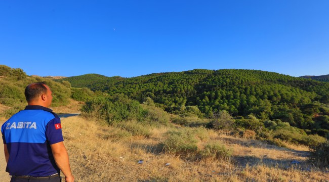 Güzelbahçe Belediyesi'nden Aralıksız Orman Nöbeti Başladı