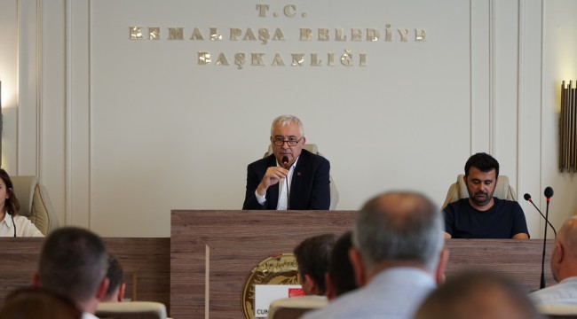 KEMALPAŞA BELEDİYESİ'NDE TEMMUZ AYI OLAĞAN MECLİS TOPLANTISI YAPILDI