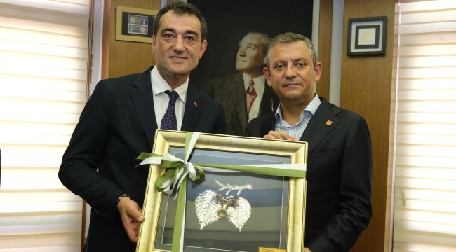 ÖZEL'DEN GİRESUN BELEDİYESİ ZİYARETİ