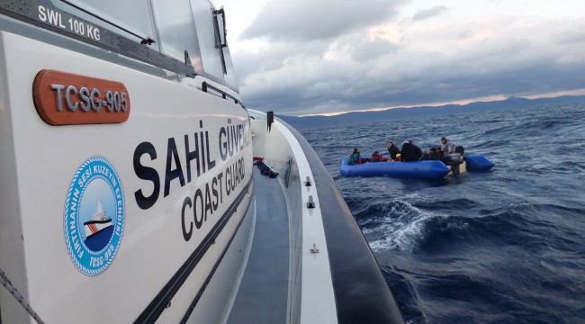 Sahil Güvenlik, 7 ayda 28 bine yakın düzensiz göçmene müdahale etti