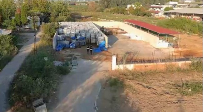 İzmir'de 705 bin litre kaçak akaryakıt ele geçirildi