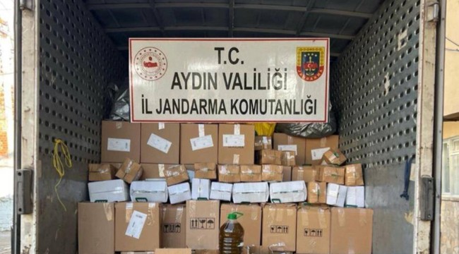 Aydın'da 7 ton tağşişli zeytinyağı ele geçirildi