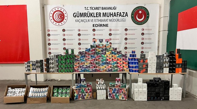 Kapıkule Sınır Kapısı'nda kaçakçılık operasyonu