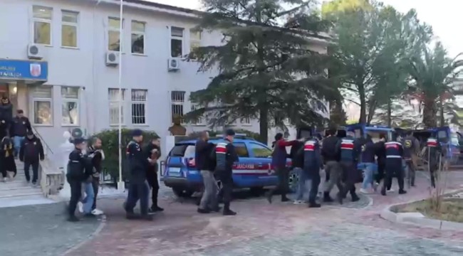 Organize suç örgütlerine "Hücre" operasyonu: 24 tutuklama
