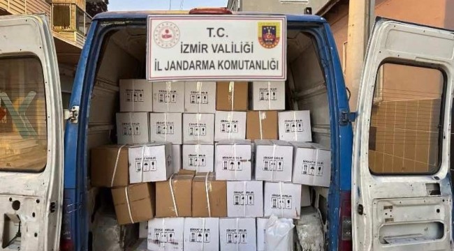 İzmir'de 4 bin 130 litre etil alkol ele geçirildi