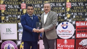 ZİYA AKSU 2025 ONUR ÖDÜLÜNÜ ALDI