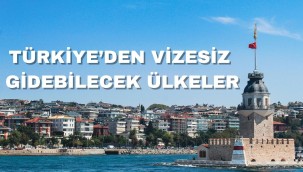 TÜRKİYEDEN VİZESİZ GİDEBİLECEK ÜLKELER