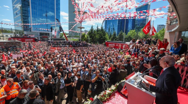 CHP Genel Başkanı Kemal Kılıçdaroğlu'nun Halkla Bayramlaşma Programında Yaptığı Konuşma