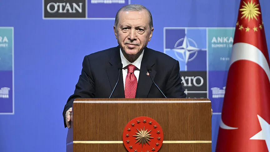 Cumhurbaşkanı Erdoğan: NATO birbirine bağımlı ülkelerin değil, birbirine güç katan müttefiklerin ittifakı olmalıdır